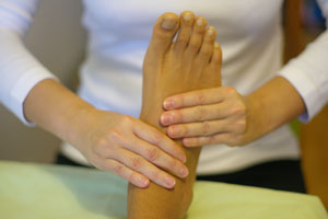 Massage des pieds