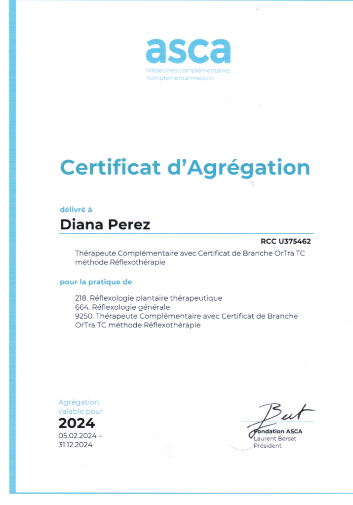 Certificat ASCA